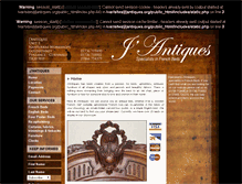 Tablet Screenshot of jantiques.org